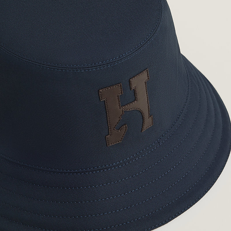 Fred H'Cheval bucket hat - Blue | Hermès USA